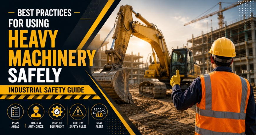 Best Practices for Using Heavy Machinery Safely | Industrial Safety Guide