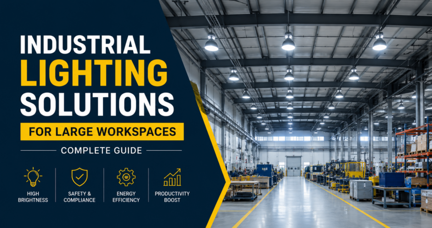 Industrial Lighting Solutions for Large Workspaces | Complete Guide