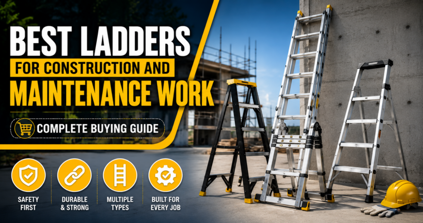 Best Ladders for Construction and Maintenance Work | Complete Buying Guide