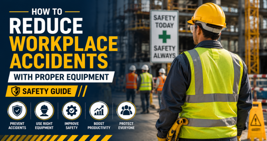 Reduce workplace accidents with proper equipment