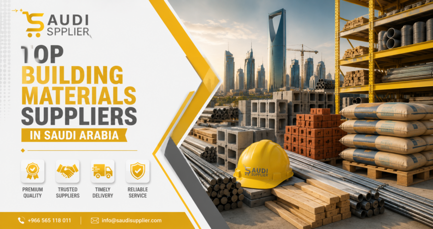 Top Building Materials Suppliers in Saudi Arabia