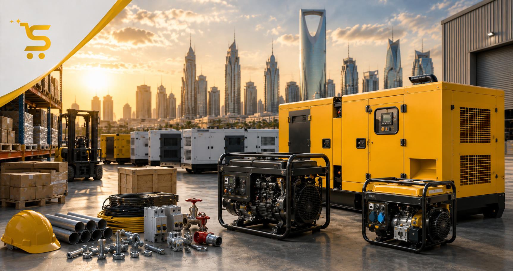 أفضل مولدات الكهرباء للاستخدام الصناعي والتجاري في السعودية