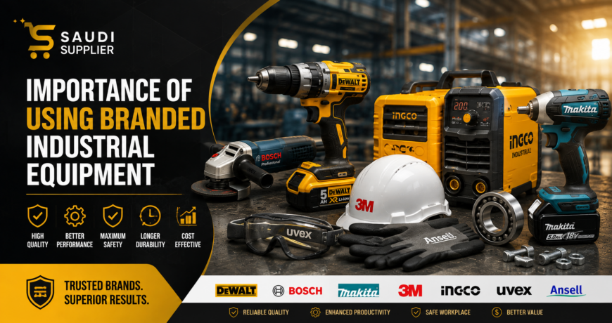 Importance of Using Branded Industrial Equipment